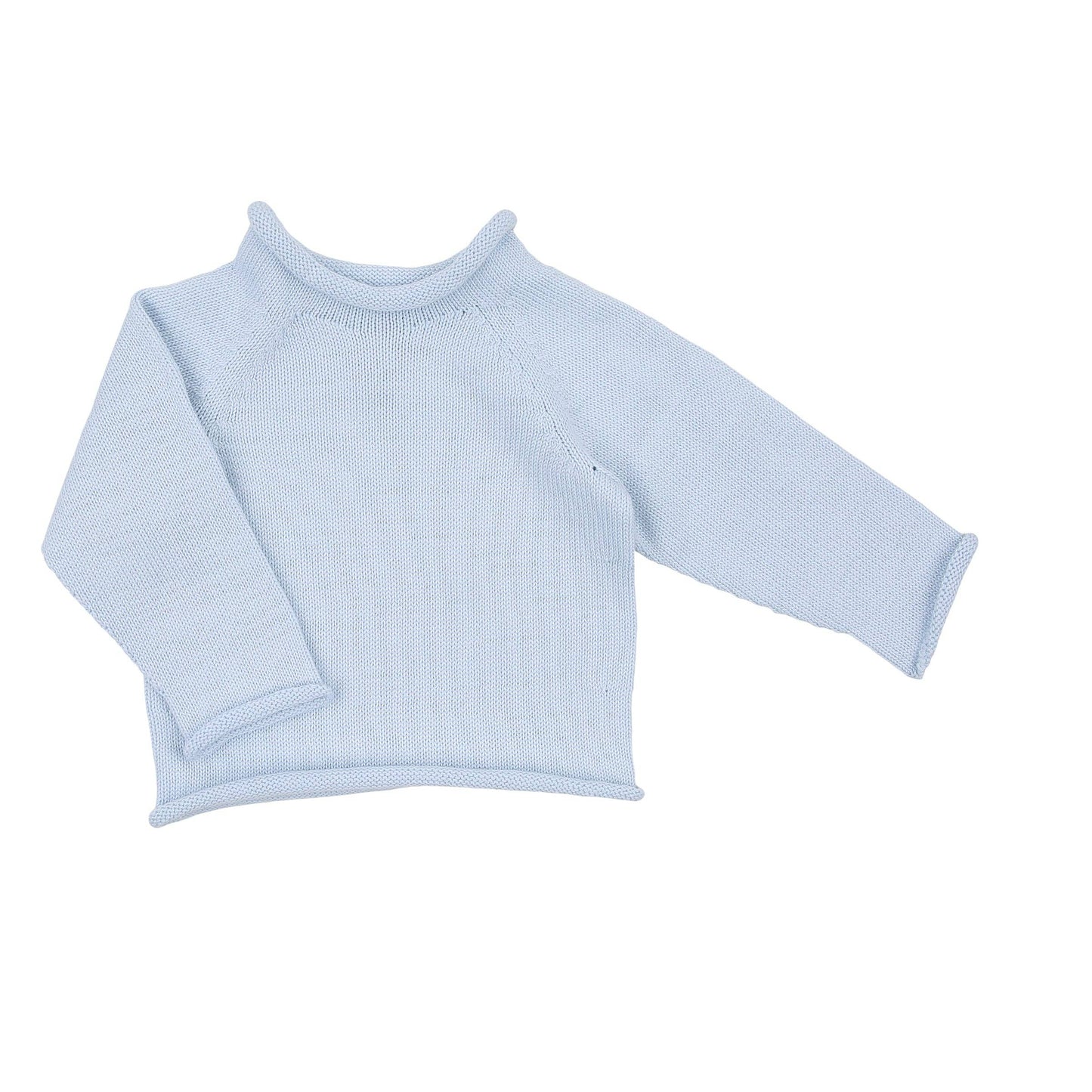 Essentials Knits Blue Rollneck Sweater