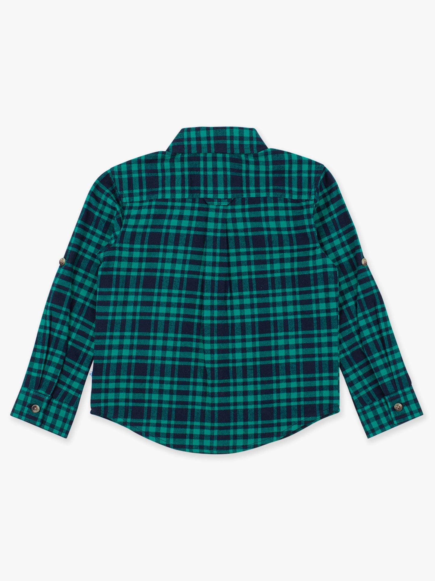 Boys Hayden Plaid Long Sleeve Button Down Shirt