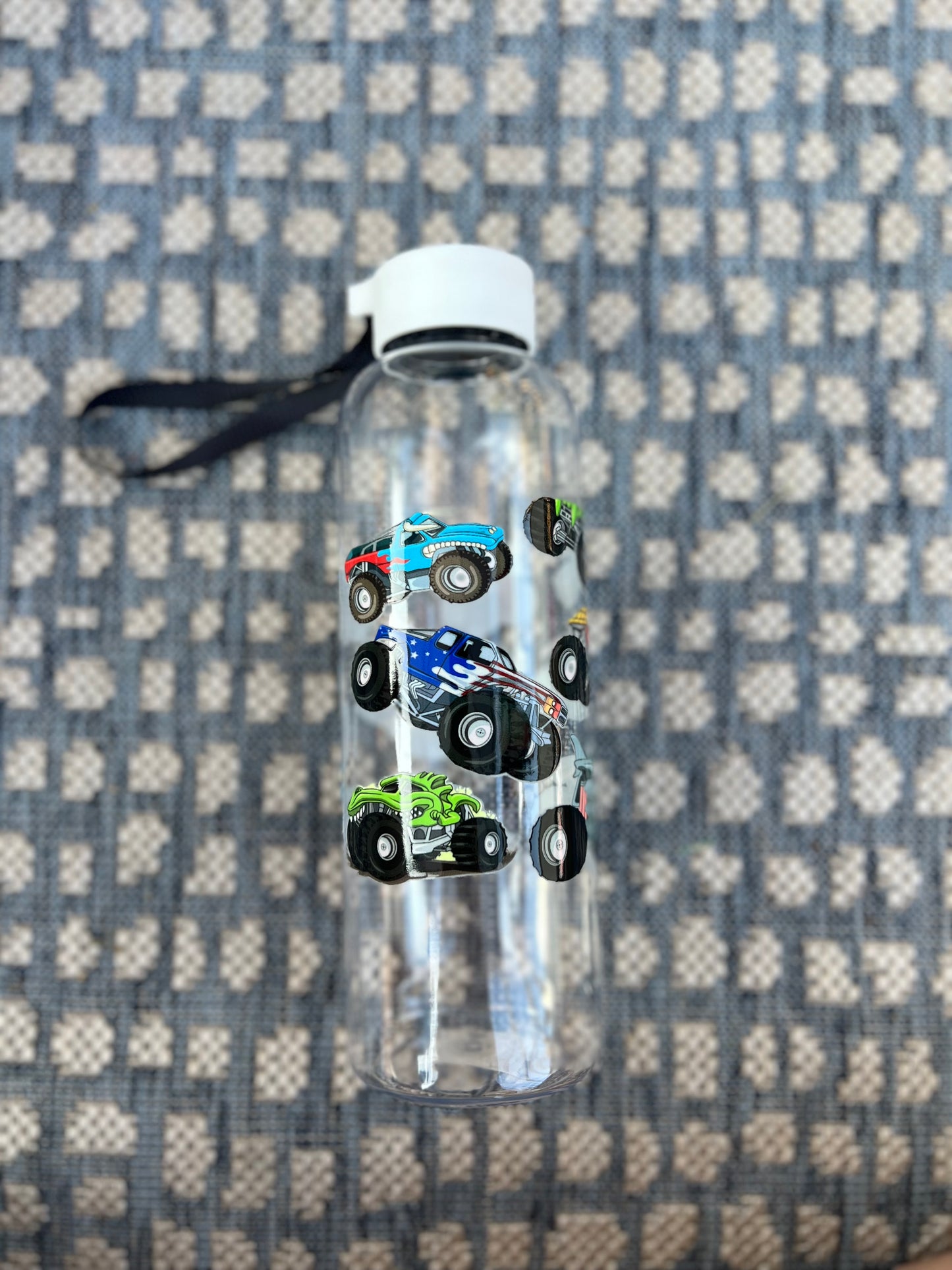 Monster Truck Water Bottlr