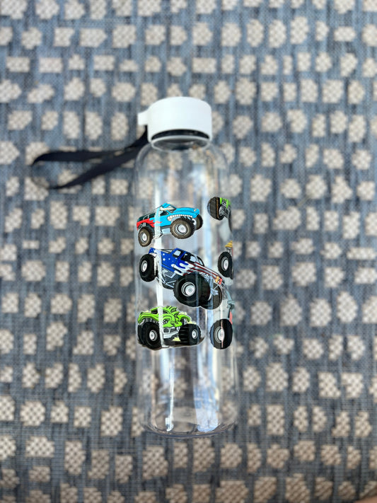 Monster Truck Water Bottlr