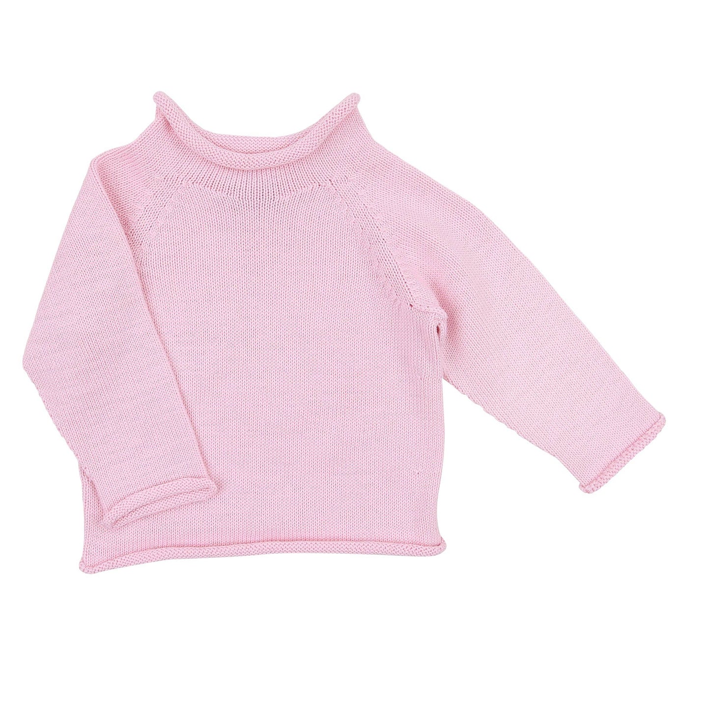 Essentials Knits Pink Rollneck Sweater