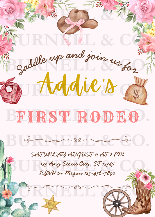 First Rodeo