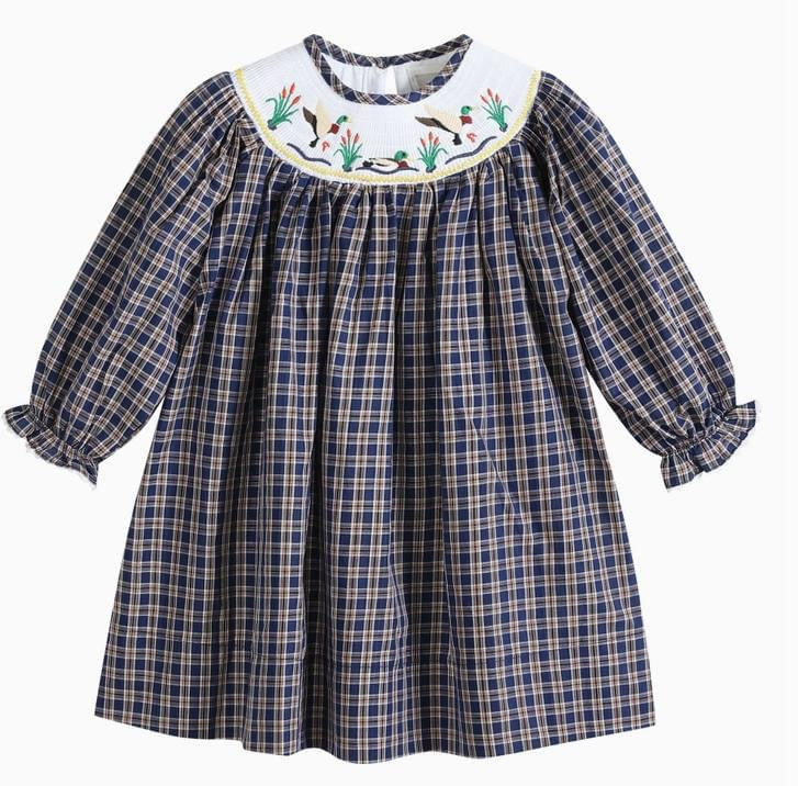 Smocked Mallard Dress