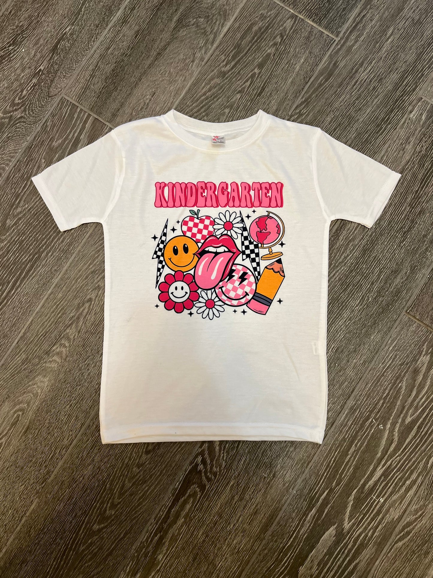 Retro Kindergarten Girl Tee