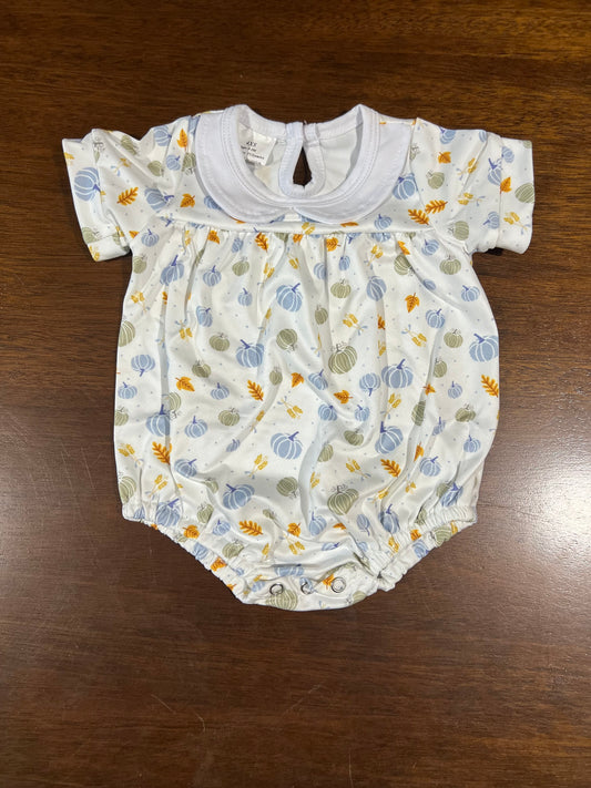 Boy Harvest Bubble Romper