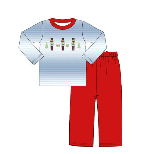 Boys Nutcracker Christmas Pants Set